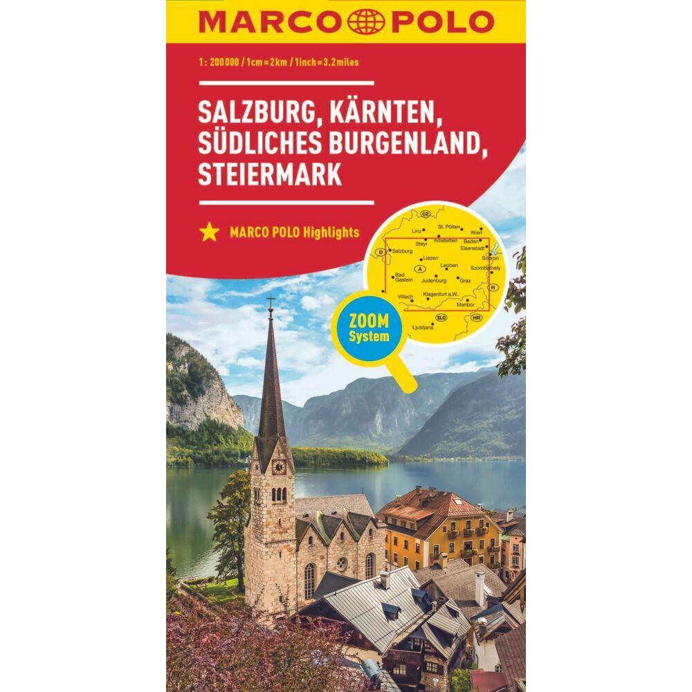 Karte Österreich Blatt 2 1:2, Landkarte