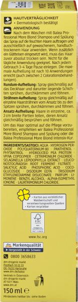 Actual product image dm BaleaProfessional Lightening spray with plex (150 ml)