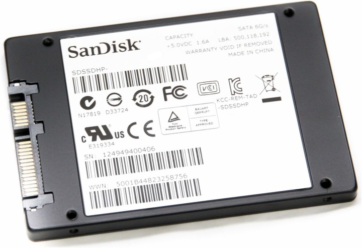 Produktbild SanDisk SSD Plus (1000 GB, 2.5")