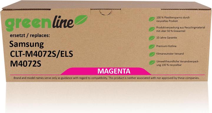 Image du produit Inkadoo Toner greenline ersetzt Samsung CLT-Y 4072 S/ELS / Y4072S Toner