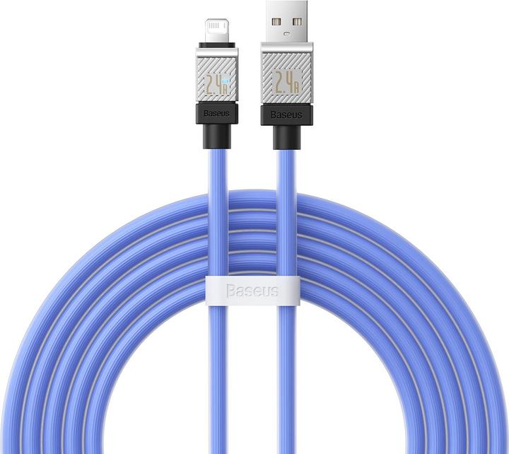 Baseus Cavo Lightning Serie Superior - Ricarica Veloce E Sincronizzazione Dati 2.4A, 2 Metri (Compatibile IPhone)