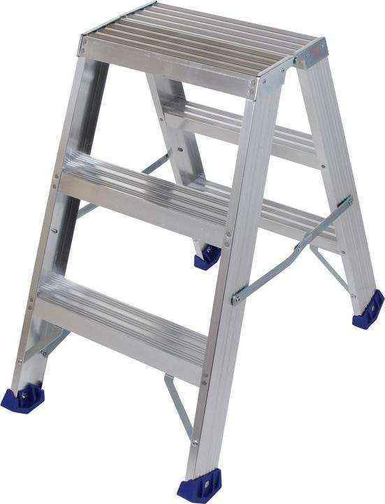 Produktbild Little Jumbo 1235326003 Industrie-Stehleiter Typ 3250 2x3 Stufen mit Halterung