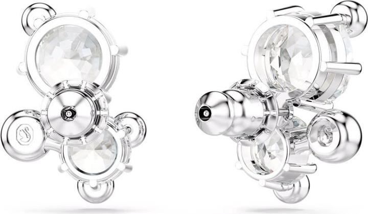 Produktbild Swarovski Constella Ohrstecker Rundschliff Weiss Rhodiniert (Swarovski Metall)