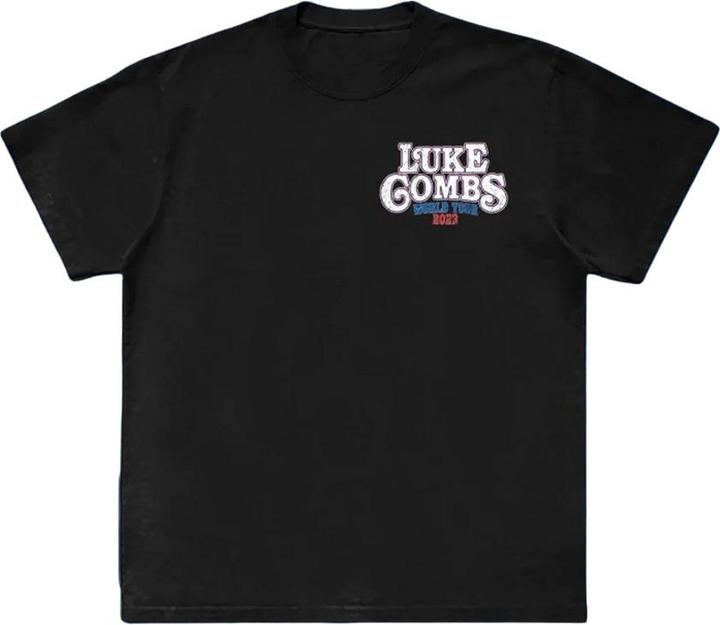 Produktbild Luke Combs Tour '23 TShirt Rückseitiger Aufdruck (S)