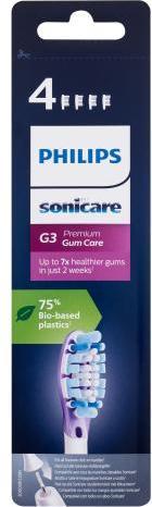 Actual product image Philips Sonicare Original slip-on brush Premium GumCare 4 pack (4 x)