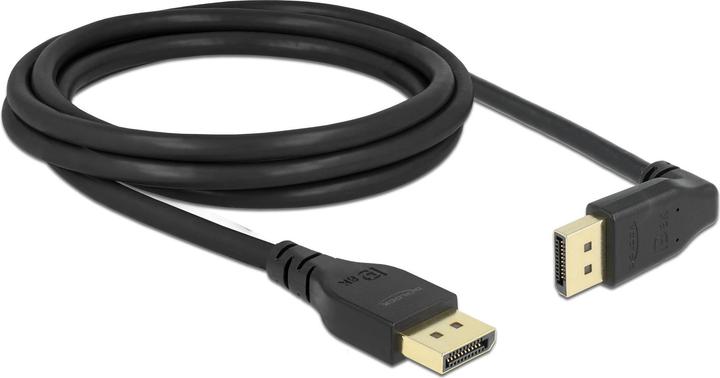 Image du produit Delock Câble supérieur coudé DisplayPort - DisplayPort, 2 m, 8K 60Hz (2 m, DisplayPort, 1.4)