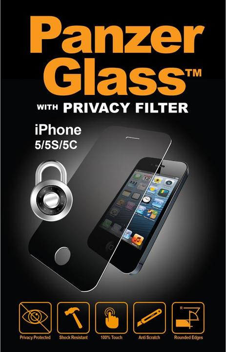 Produktbild PanzerGlass Privacy (1 Stück, Apple iPhone 5)