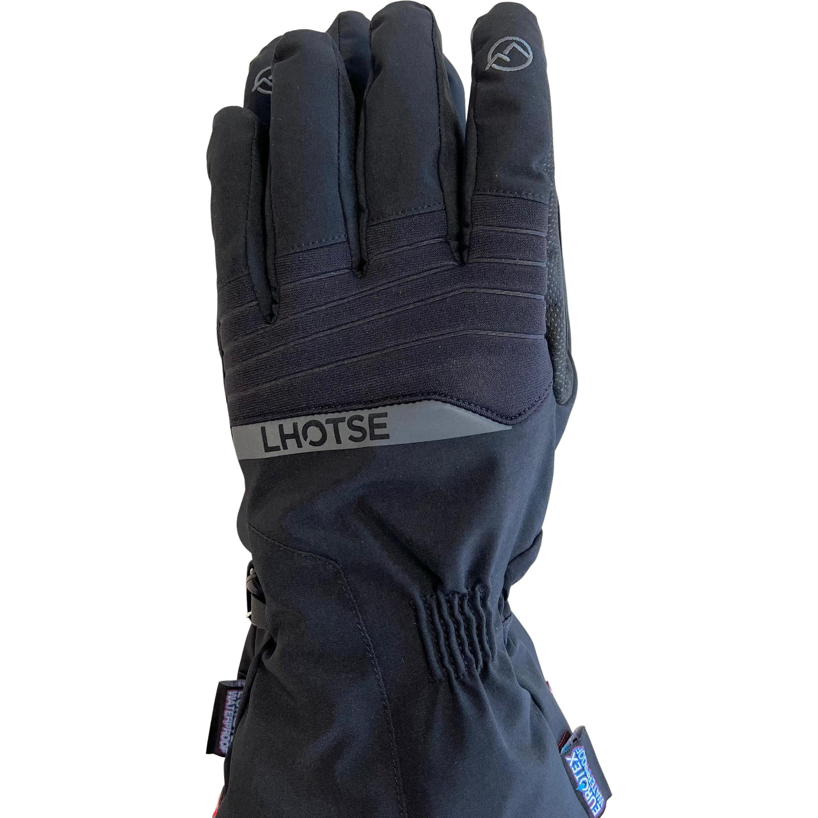 Lhotse, Herren, Handschuhe, skihandschuhe sarek, Schwarz, (11)