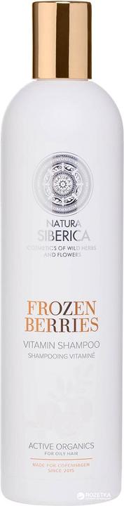 Natura Siberica Kopenhagen Gefrorene Beeren Vitamin Shampoo für fettiges Haar 400ml (Flüssiges Shampoo)