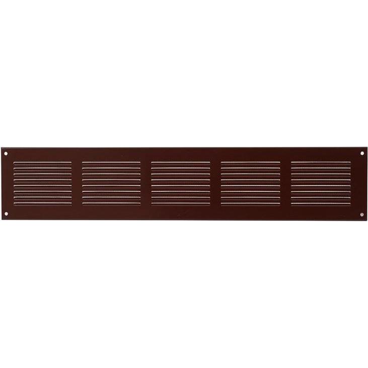 Euro3plast, Belüftungssystem, GRILLE METAL 500X100, BROWN