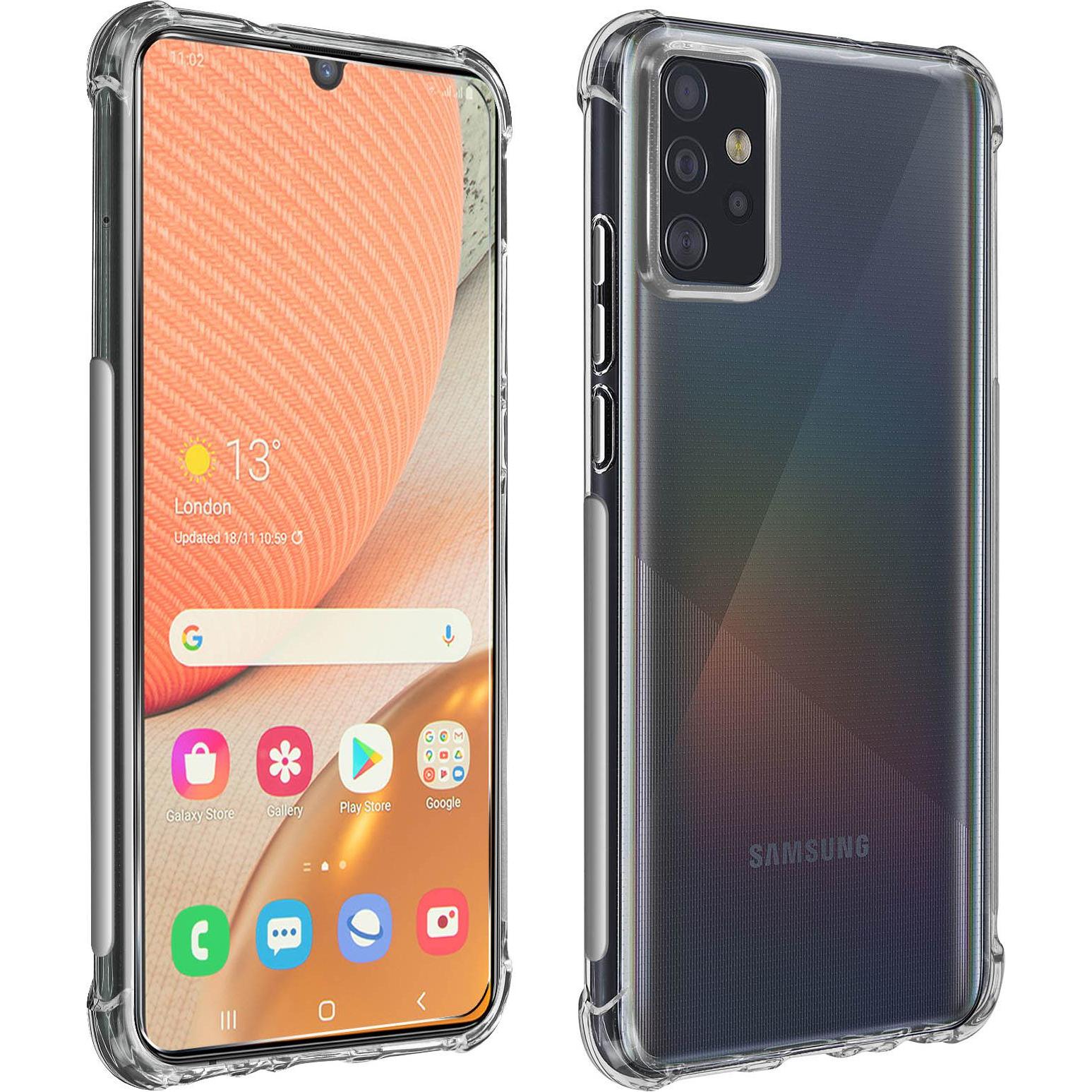 Thumbnail - Avizar Prems Series (Samsung Galaxy A72), Smartphone Hülle, Transparent