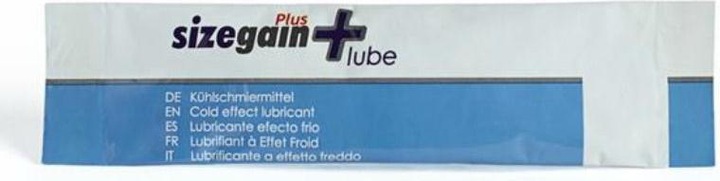 Actual product image 500 Cosmetics Sizegain Plus Lube Cold Effect