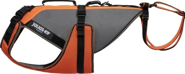 Immagine prodotto Julius-K9 JK9 Multivest, giacca per cani multifunzione 4in1, L, arancione UV (L, Cane, Sport cane)