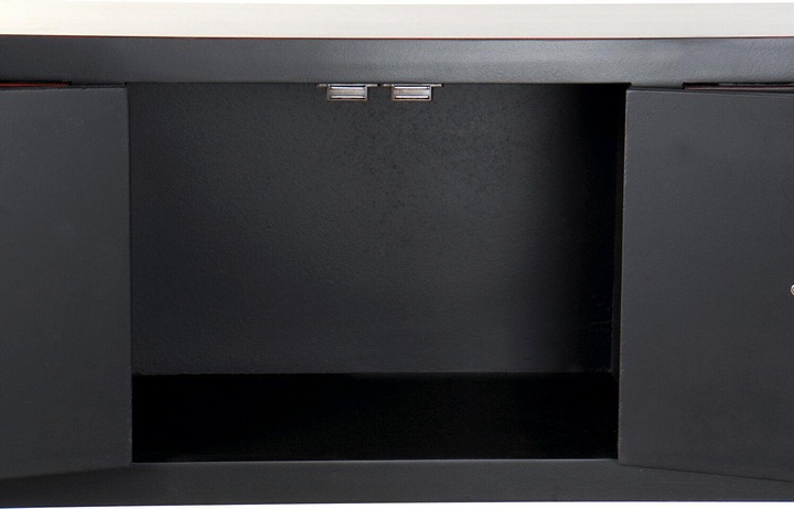 Actual product image DKD Home Decor Console Fir Black 95 x 24 x 79 cm MDF Wood