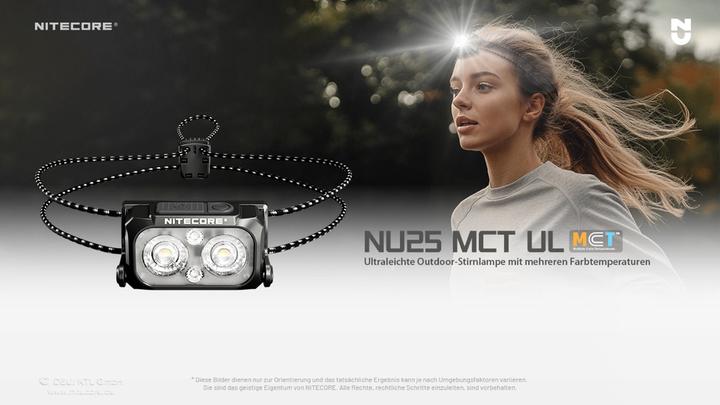 Produktbild Nitecore NU25 MCT-UL (400 lm)