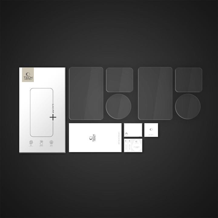 Actual product image Spigen Tech-Protect Glass Fit+ 2-pack armoured glass DJI Osmo Action 5 Pro