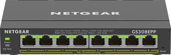 Image du produit Netgear GS308EPP-100PES (8 Ports)