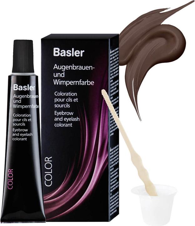 Actual product image Basler Eyebrow and eyelash tint light brown, 15 ml