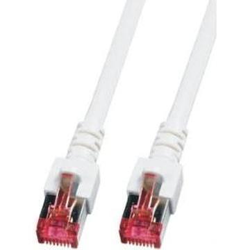 M-Cab CAT6-S/FTP-PIMF-LSZH-3.00M-Whi (S/FTP, CAT6, 3 m), Netzwerkkabel