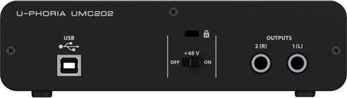 Produktbild Behringer U-Phoria UMC202, 2x2 USB Audio-Interface