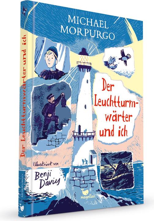 Immagine prodotto Der Leuchtturmwärter und ich (Tedesco, Michele Morpurgo, Benji Davies, Henning Ahrens, 2021)
