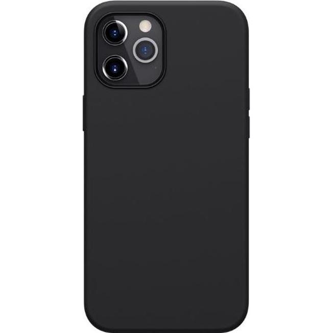 Thumbnail - Nillkin Flex Pure Series Silikon Hülle (Apple iPhone 12 Pro Max), Smartphone Hülle, Schwarz