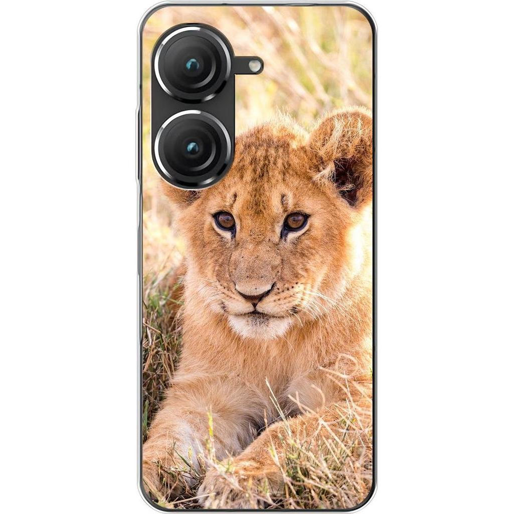 König Design Hülle Handy Schutz für Asus Zenfone 9 Case Cover Tasche Bumper Etuis TPU Neu (Asus Zenfone 9), Smartphone H...