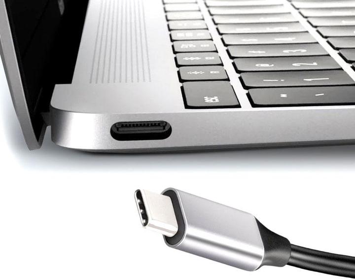 Actual product image Axagon HMC-6H4A (USB-C, 6 ports)