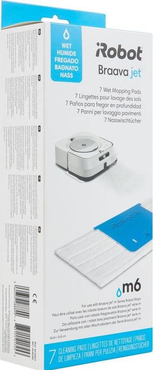 Image du produit iRobot Braava jet pads de rechange humides paquet de 7 (wet) série m