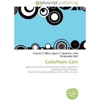 Caterham Cars, Ratgeber