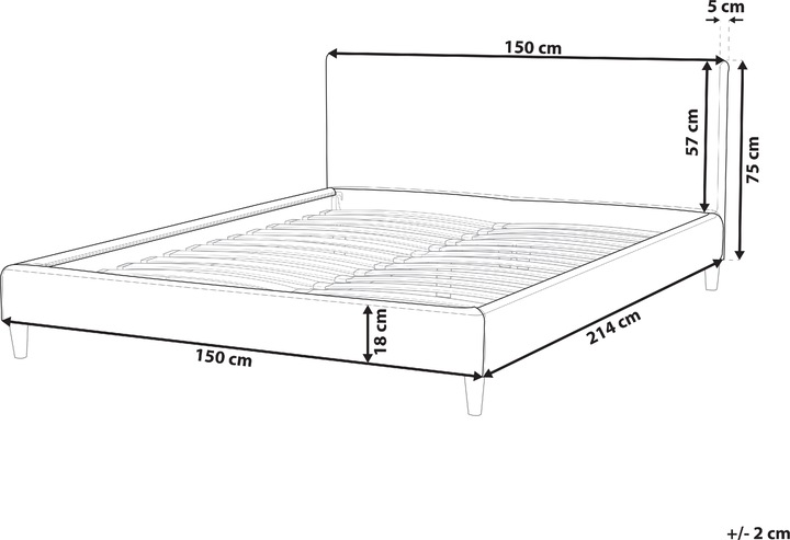 Produktbild Beliani Fitou (140 x 200 cm)