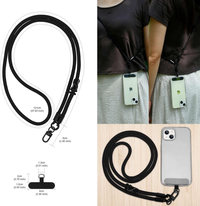 Actual product image Cadorabo Chain case for LG Google NEXUS 5 necklace cover adjustable