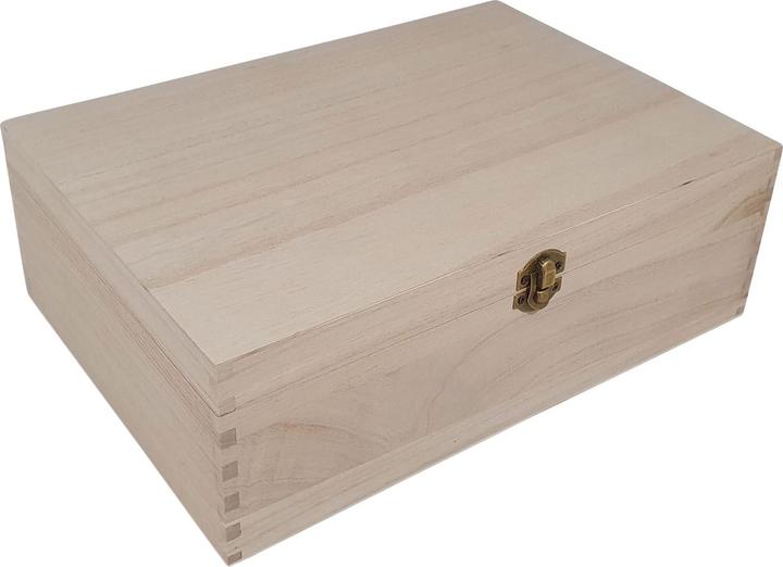 Actual product image Playwood Wooden box with 24 compartments