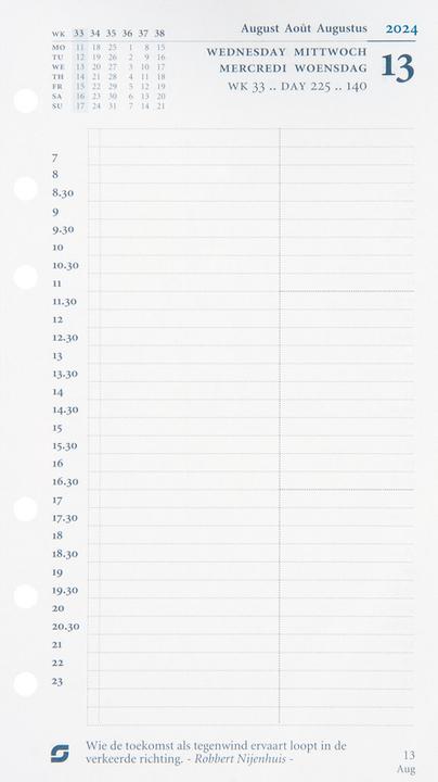 Produktbild Succes Standard Jahresinhalt Januar - Dezember (9.5 x 17 cm, Deutsch, Englisch, Italienisch, Französisch)