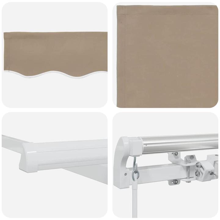 Actual product image vidaXL Retractable awning (3 m)