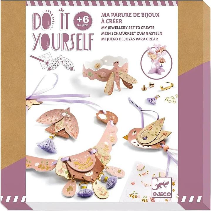 Actual product image Djeco DIY - Jewellery set