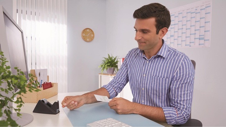Actual product image tesa ECONOMY adhesive tape dispenser