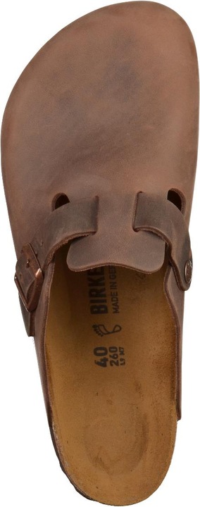 Actual product image Birkenstock Boston Nubuck Leather Normal (44)