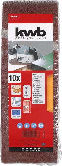 Actual product image kwb Sanding belt (80)