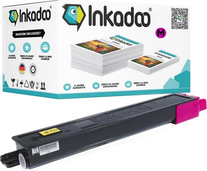 Produktbild Inkadoo Toner kompatibel zu Kyocera 1T02NPBNL0 / TK-8325M Toner, magenta Magenta (M)