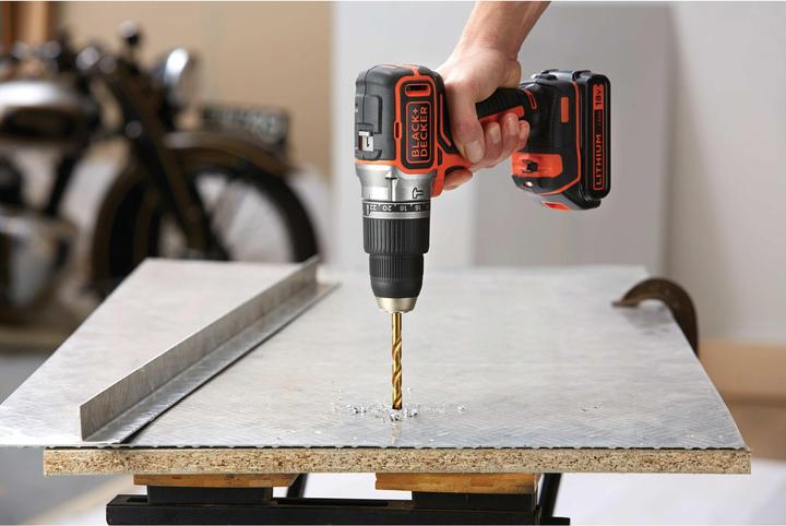 Produktbild Black & Decker BL188KBQW AkkuSchlagbohrschrauber (Akkubetrieb)
