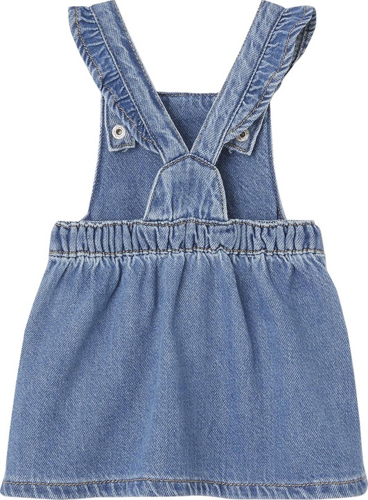 Actual product image Vertbaudet Baby Jeans-Latzkleid Oeko-Tex (68)