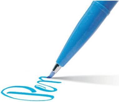 Produktbild Pentel Pinselstift Sign Pen Brush (Blau, 1 x)