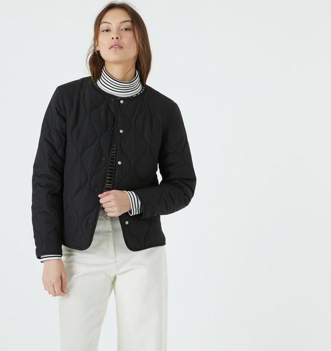 Actual product image La Redoute Collections Light quilted jacket with press studs (46)