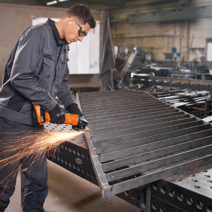 Actual product image Fein Cordless angle grinder 115 mm oh (115 mm)