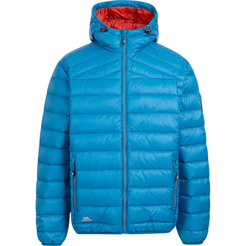 Trespass, Herren, Jacke, WHITMAN II - Herren Daunenjacke (XXL), Blau, XXL