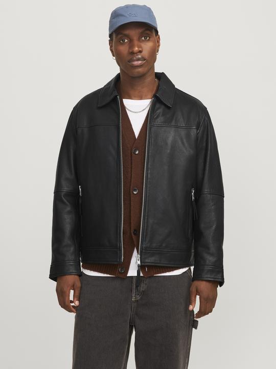 Immagine prodotto Jack & Jones Jorclean Leather Jacket Styd Aw24 (M)