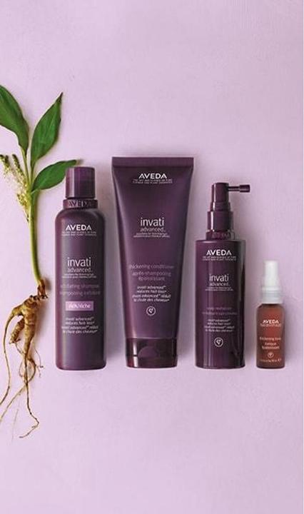 Produktbild Merkloos Aveda Invati Advanceds ¢ System Rich 4 ST Set Peelate, Verdickung und Aktivierung (Haarpflege Set)