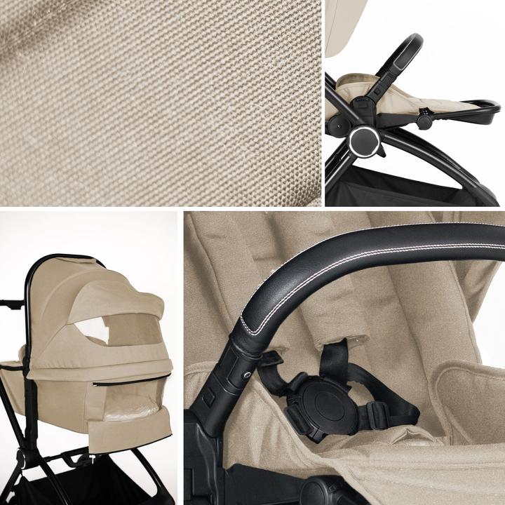 Produktbild BabyGo Harmony 3in1 Kombikinderwagen inkl. Babyschale