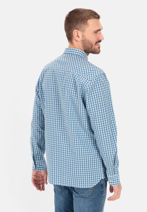 Produktbild Camel Active Langarmhemd mit Karomuster (3XL)